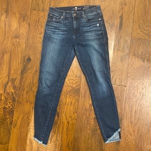 7 For All Mankind The Ankle Skinny size 27